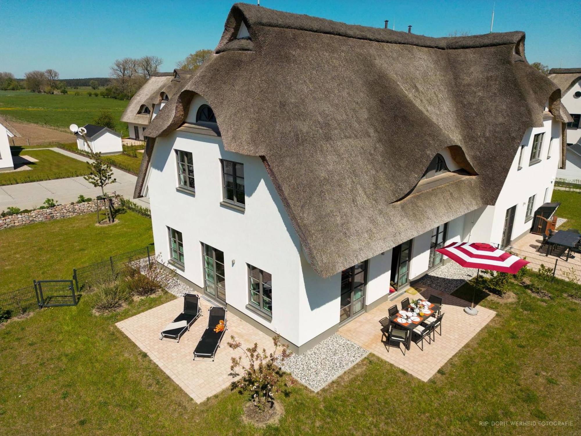 Inseldomizil Stolpe - Urlaub Unter Reet Auf Usedom Villa Stolpe auf Usedom Dış mekan fotoğraf