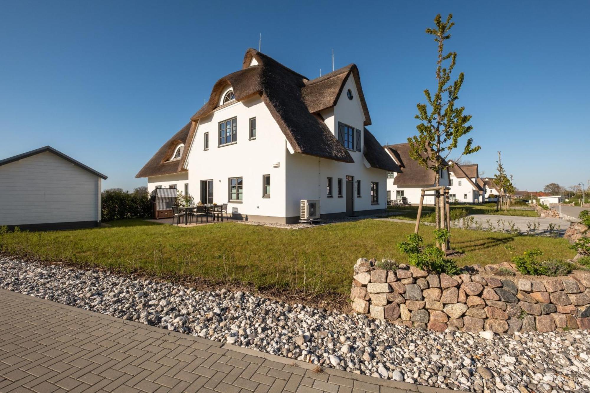 Inseldomizil Stolpe - Urlaub Unter Reet Auf Usedom Villa Stolpe auf Usedom Dış mekan fotoğraf